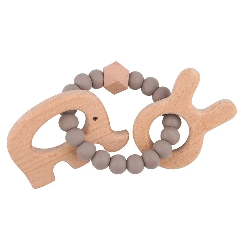 Twin Animal Teething Ring