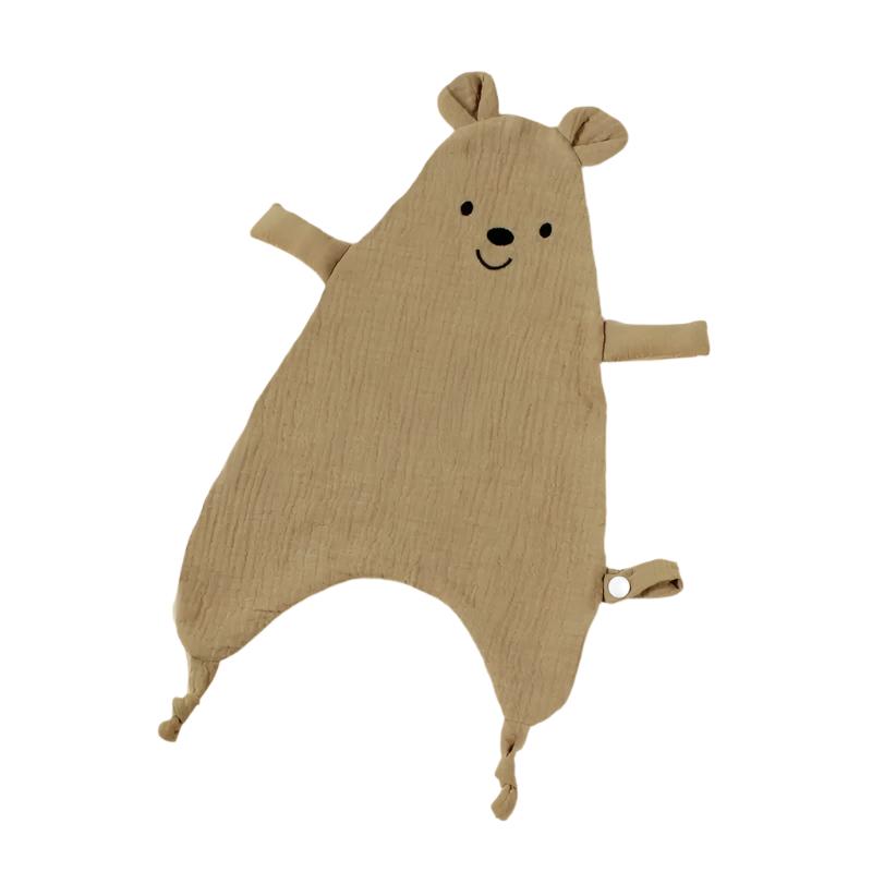 Berry Bear Muslin Comforter