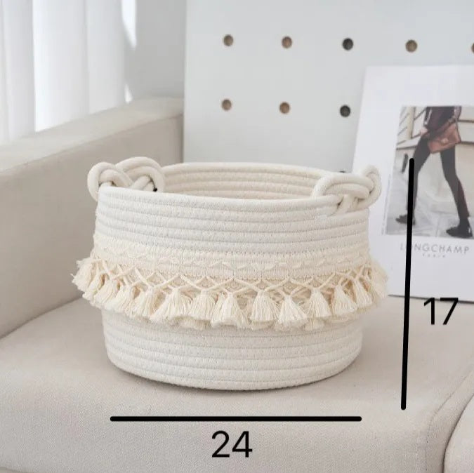 Moon Beam Nursery Basket