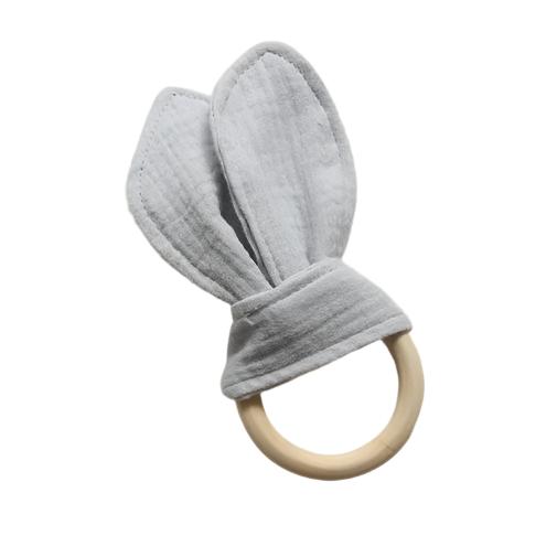 Bunny Ears Teething Ring