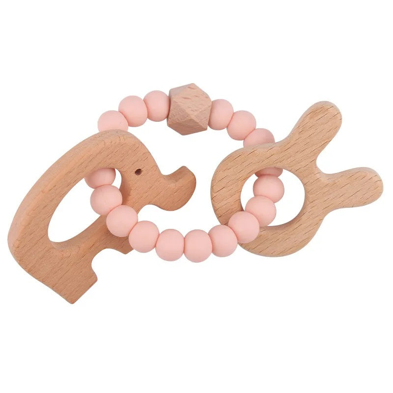 Twin Animal Teething Ring
