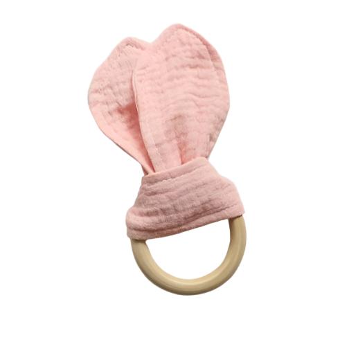 Bunny Ears Teething Ring