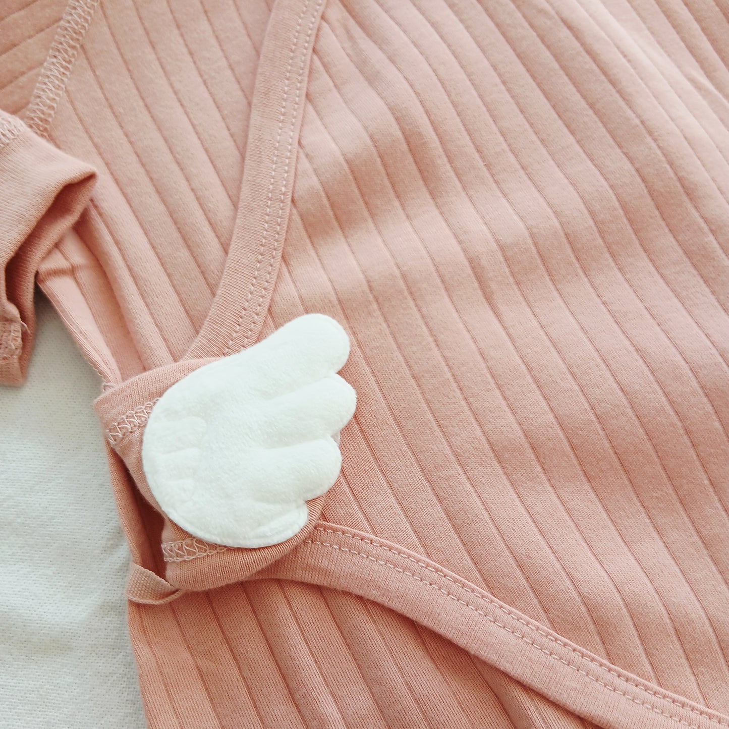 New Baby Angel Monk Romper