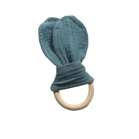 Bunny Ears Teething Ring