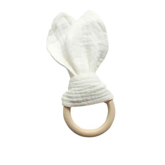 Bunny Ears Teething Ring