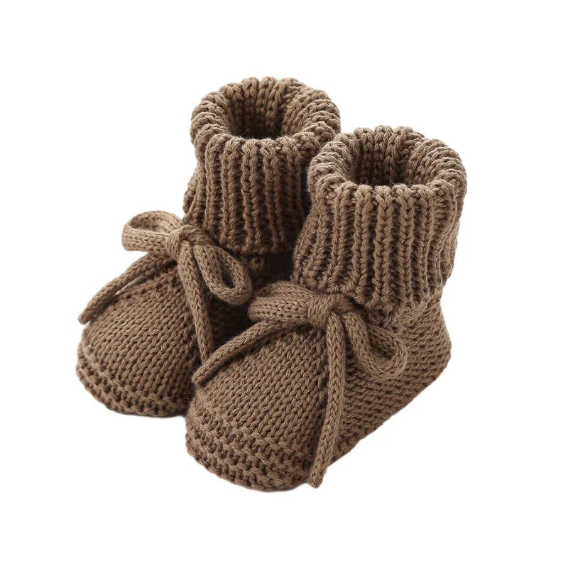 MoonKnit Baby Booties