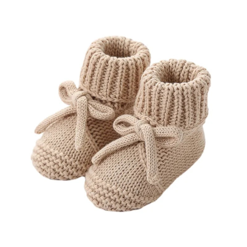 MoonKnit Baby Booties