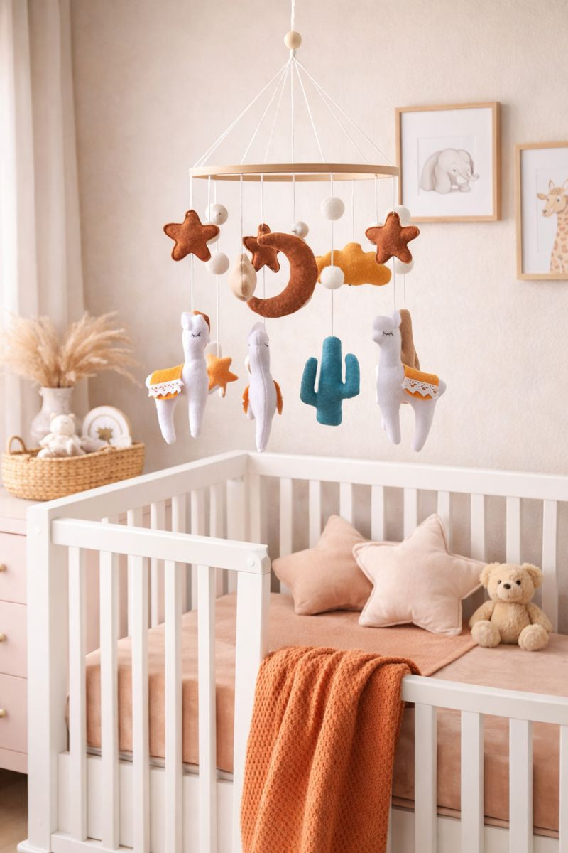 Desert Moon Lullaby Mobile