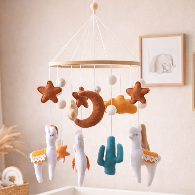 Desert Moon Lullaby Mobile