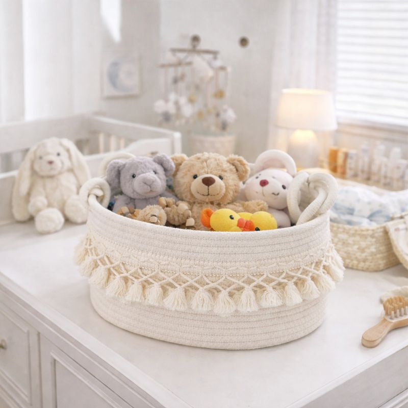 Moon Beam Nursery Basket
