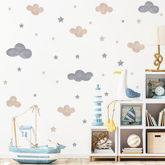 Wall Stickers - Neutral Clouds