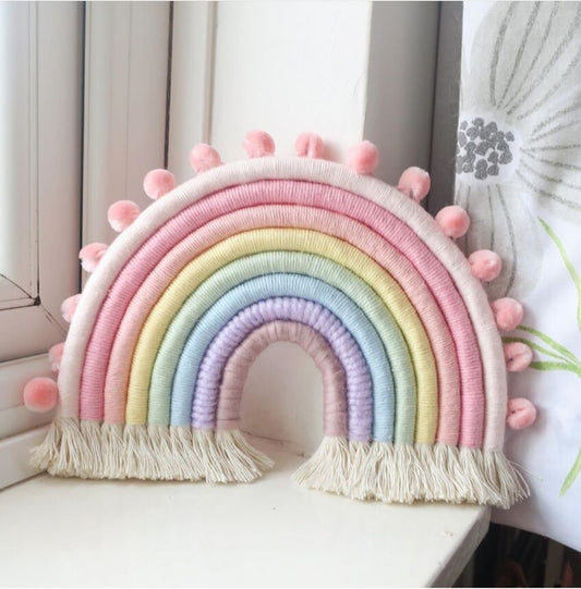 Nursery Rainbow Wall Hanging