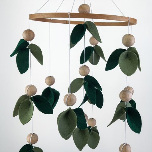 Nursery Leaves Hanging Decor