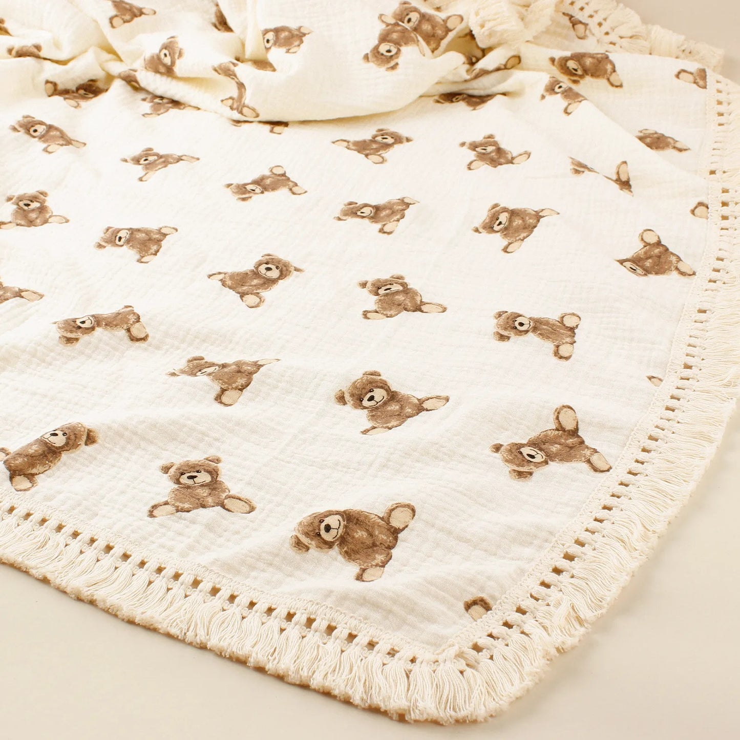 Luxurious Printed Cotton Muslin (Pram Size)