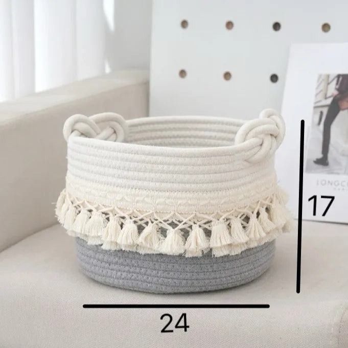 Moon Beam Nursery Basket