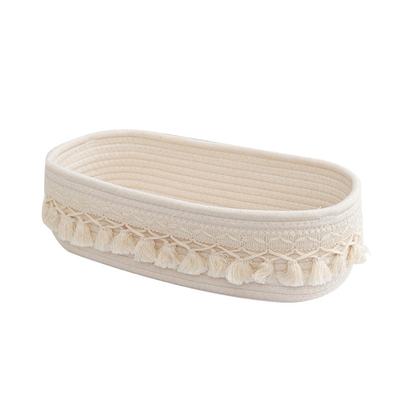 Moon Beam Shallow Basket