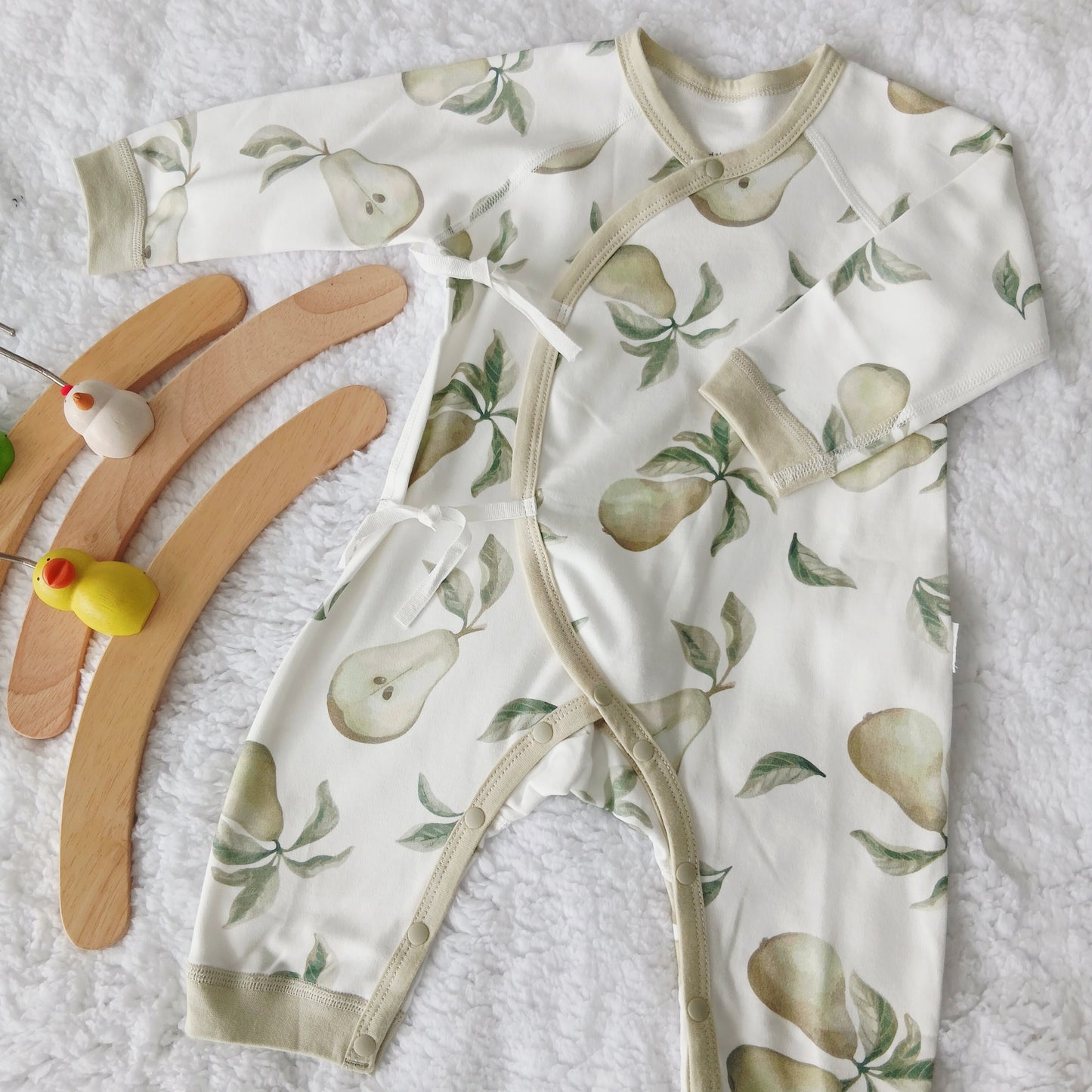 Mini Orchard Rompers