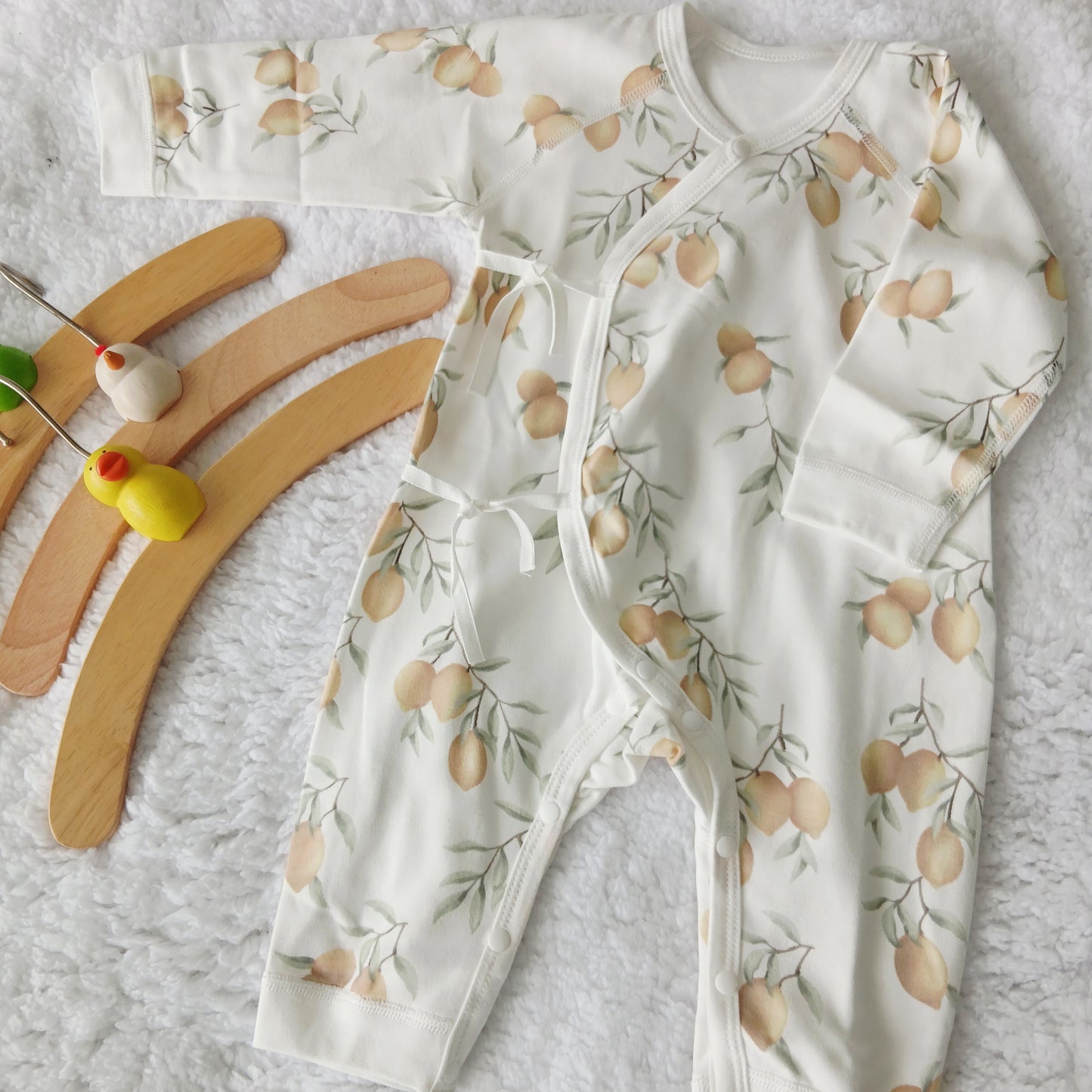 Mini Orchard Rompers